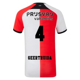 Nogometni Dresovi Feyenoord Rotterdam Geertruida 4 Domaći 2024-25 Kratkih Rukava